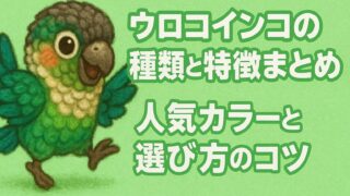 ウロコインコの種類と特徴まとめ|人気カラーと選び方のコツ