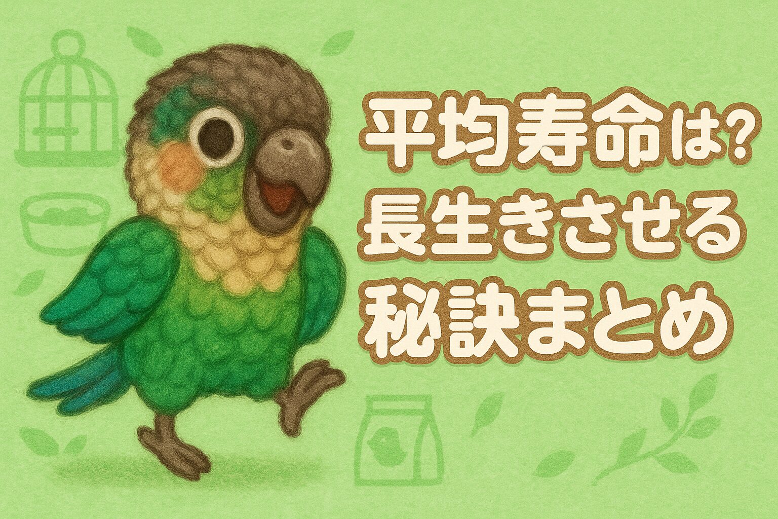 ウロコインコの寿命はどのくらい？長生きさせるためのポイント